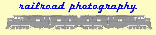 railroad photography
