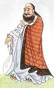 drawing of Lao Tzu